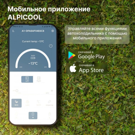 Компрессорный автохолодильник Alpicool TS60 (12/24)